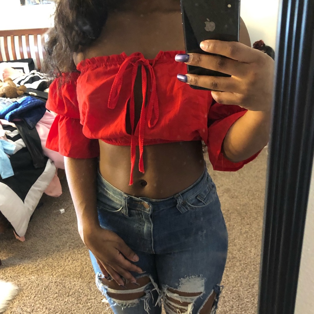 Off shoulder top